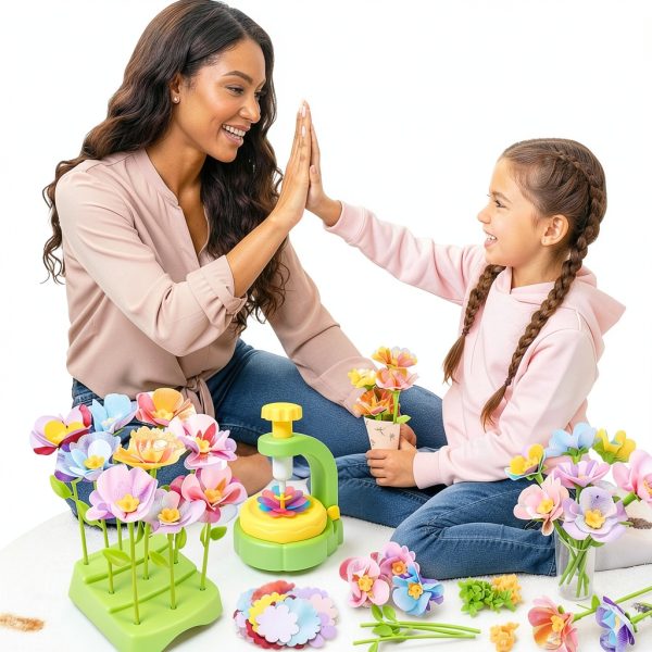 TOMLEON Kids Flower Press Kit-2