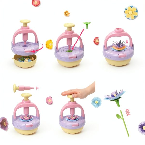 PRE-WORLD DIY Flower Craft Kit for Kids-3