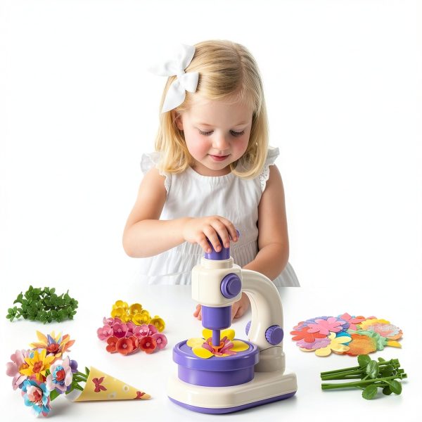 SANANT Flower Bouquet DIY Kit Plastic Creative Toy-4