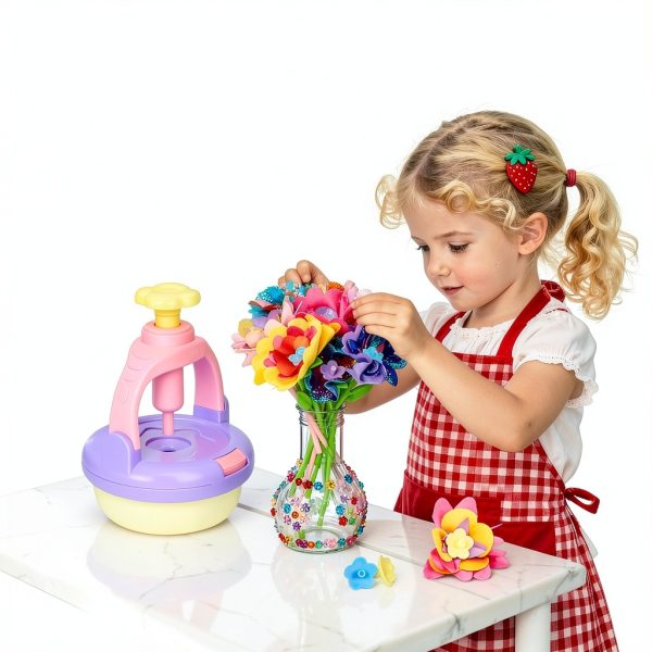 PRE-WORLD DIY Flower Craft Kit for Kids-1