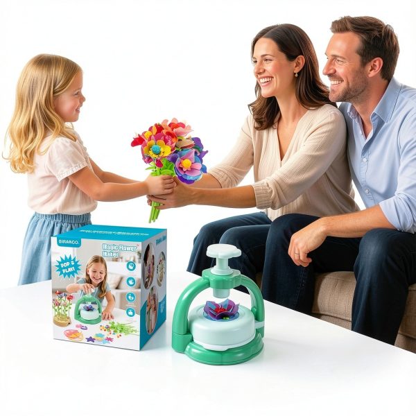 DIY Flower Kit BIRANCO Craft Multicolor Kids-6