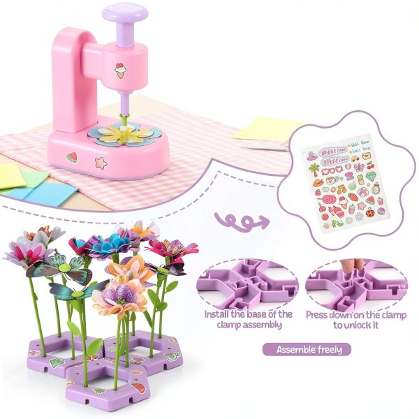 Fippy Fabric Flower Bouquets Toys Kit for Kids-6