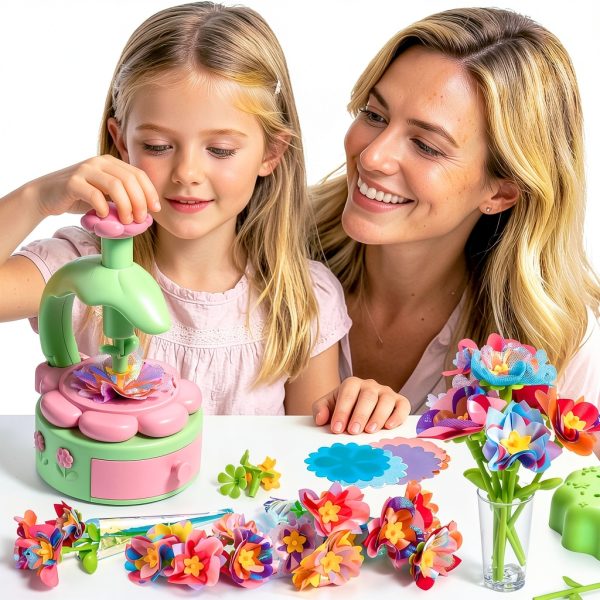 KKQ Kids Floral Flower Press Kit Toy-6