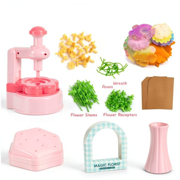 Kids DIY Flower Craft Kit PIGETALE Fabric Modern-1