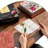 Wakhow Classic Flower Press Metal Wood Kit-4
