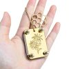 Happinit Bamboo Flower Press Large Gold Mini Press for-0