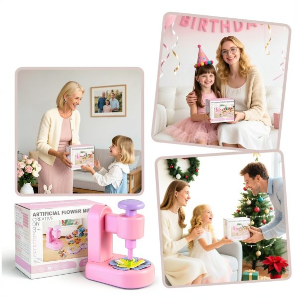 Fippy Fabric Flower Bouquets Toys Kit for Kids-7