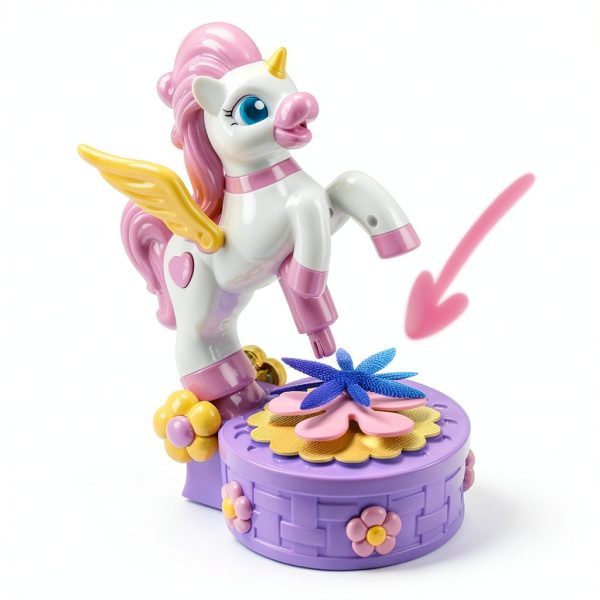 Unicorn Flower Maker Zmpolir Kids Craft Kit-2
