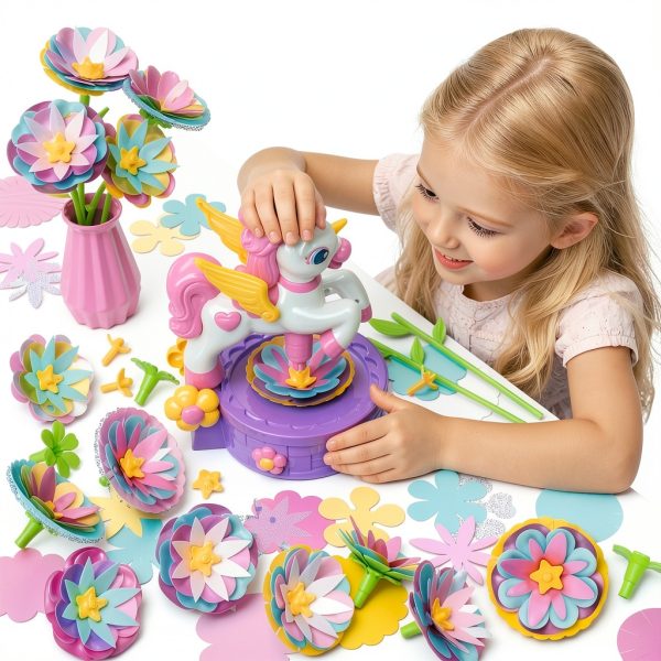 Unicorn Flower Maker Zmpolir Kids Craft Kit-1