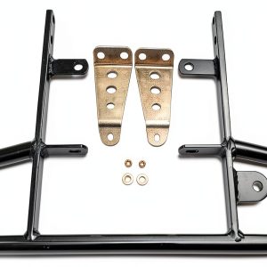 Alba Racing Rear Grab Bar Aluminum Black ATV-0