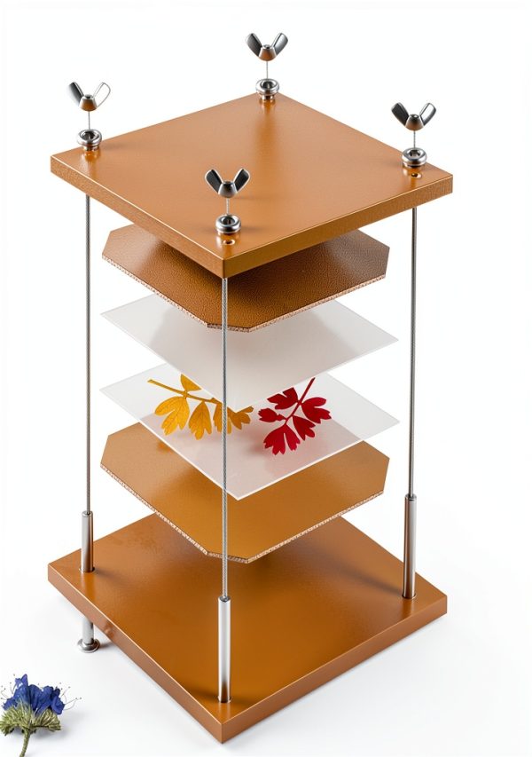 GOTHINK Flower Press Kit Basswood for Kids-3