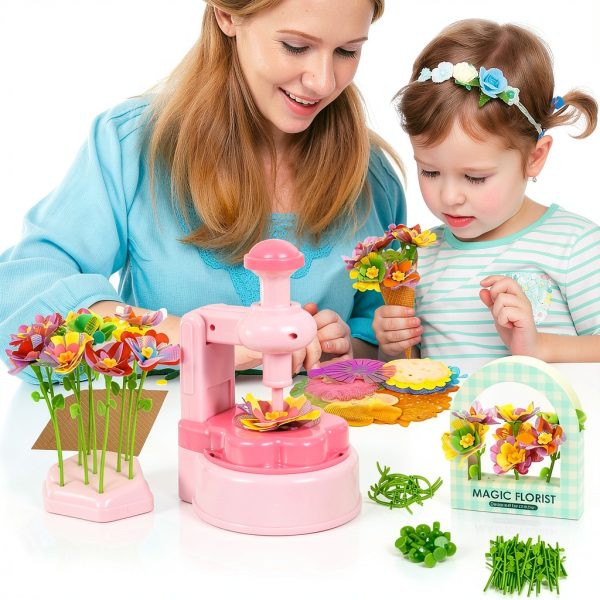 Kids DIY Flower Craft Kit PIGETALE Fabric Modern-5