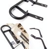 Cavalry ATV Rear Grab Bar Bumper Black Metal-1