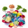 odjas DIY Fabric Flower Bouquet Kit Kids Multicolor-1