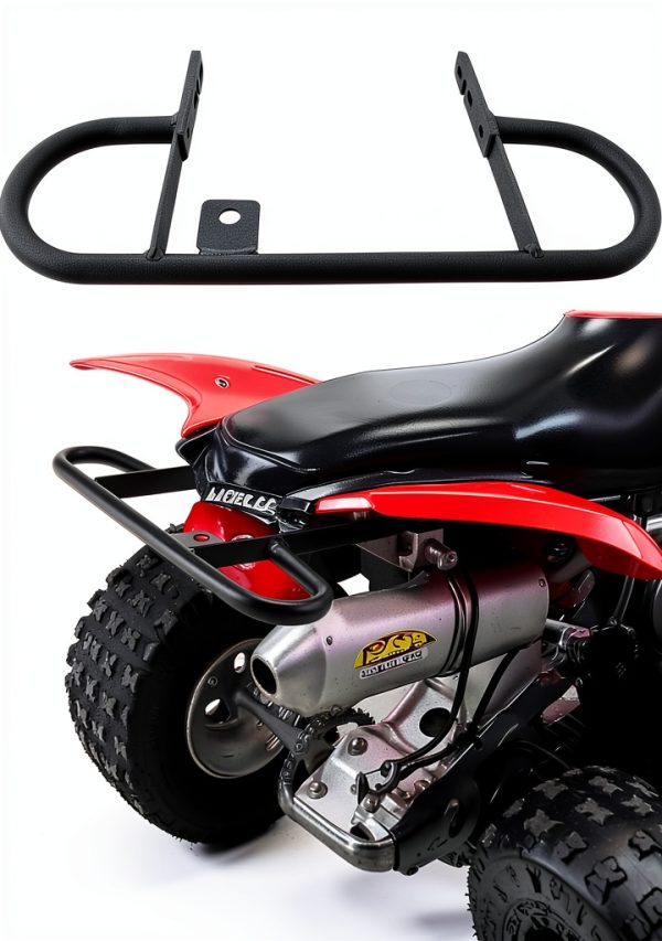 Cavalry ATV Rear Grab Bar Bumper Metal Carbon Steel-0