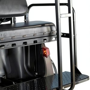 GTW Golf Cart Grab Bar Black Powder Coated Steel-0