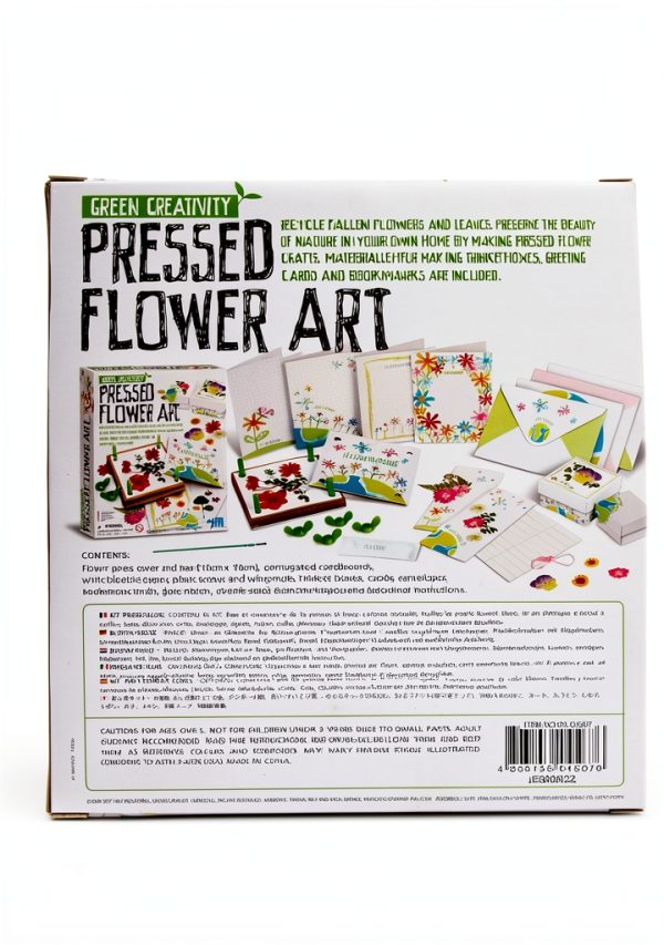 Toysmith Pressed Flower Kit 4 Inch Press Kids-5