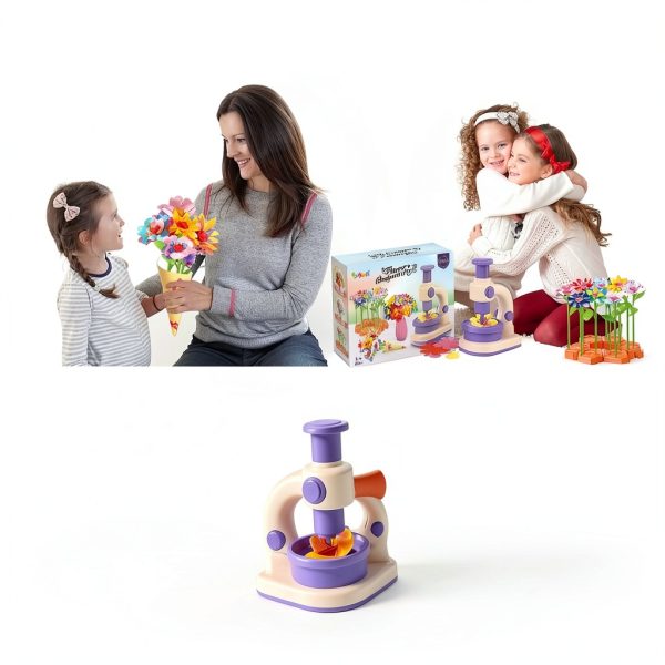 SANANT Flower Bouquet DIY Kit Plastic Creative Toy-6