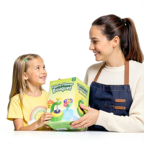 TOMLEON Kids Flower Press Kit-5