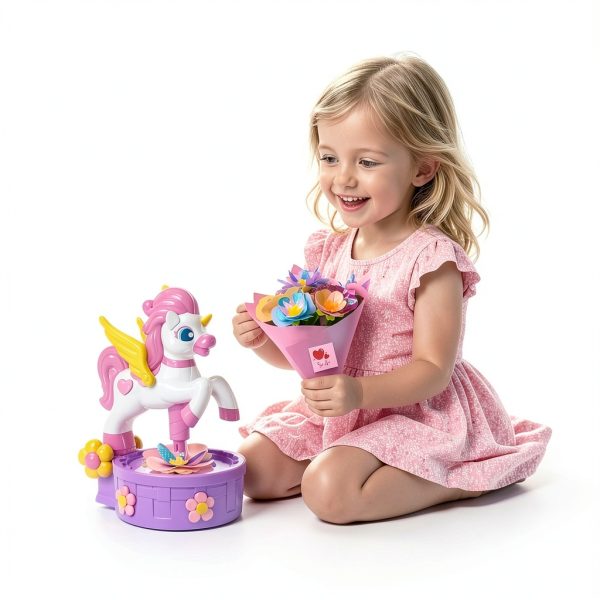 Unicorn Flower Maker Zmpolir Kids Craft Kit-4