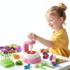DIY Flower Press Kit ZLHPJY Pink Paper for Kids-1