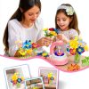 Pussan DIY Fabric Flower Bouquet Kit for Kids-1