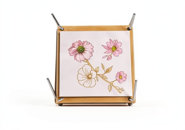 Rhykoka Wooden Flower Press Kit Steel for Kids-4