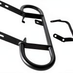 Cavalry ATV Rear Grab Bar Bumper Black Metal-0