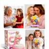 Pussan DIY Fabric Flower Bouquet Kit for Kids-6