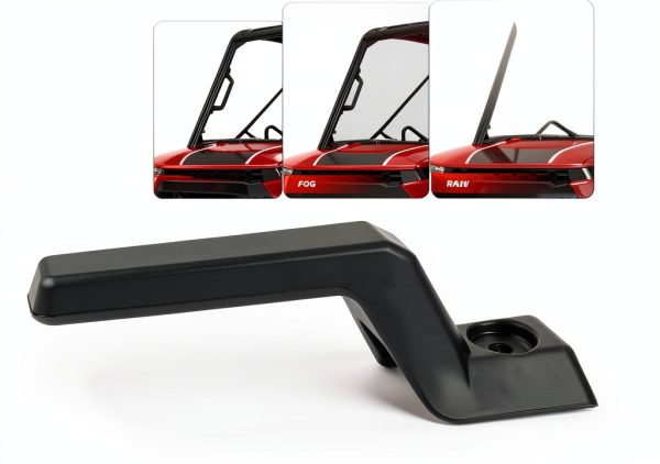 Polaris Ranger Grab Bar SAUTVS ABS Black Handle-2
