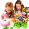 DIY Fabric Flower Kit WKYCOE Pink Kids Craft-3