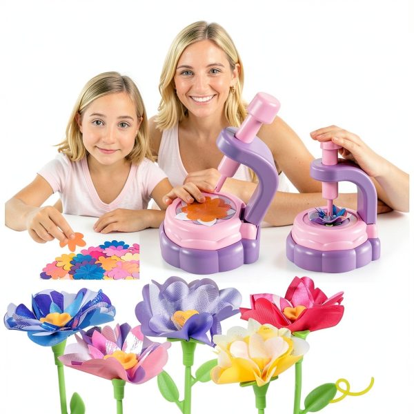 Flower Craft Kit Sprinkles Toyz Purple Press Kids-3