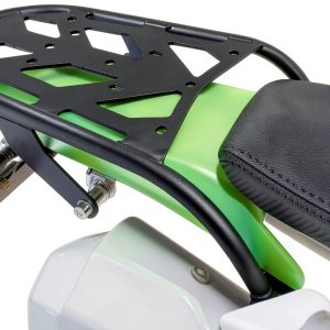Precision KLX230 Rear Rack Black Alloy Steel-0