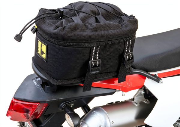 Precision KLX230 Rear Rack Black Alloy Steel-5
