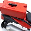 Precision KLX230 Rear Rack Black Alloy Steel-2