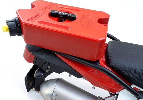 Precision KLX230 Rear Rack Black Alloy Steel-2