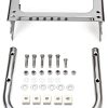Dasen Chrome Luggage Rack for Harley Touring 1997-2008 Dual Pack-4