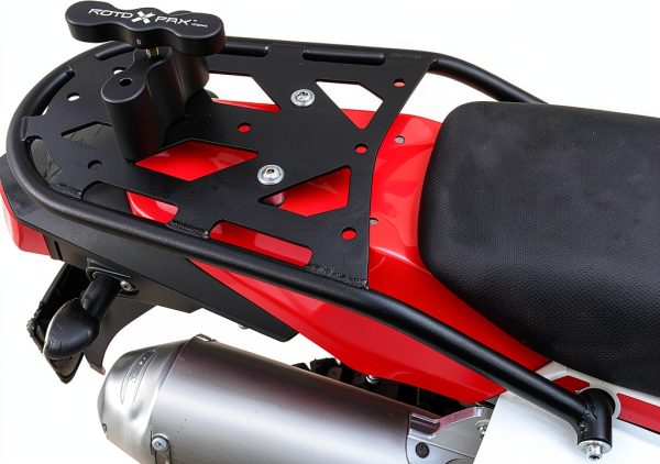 Precision KLX230 Rear Rack Black Alloy Steel-1