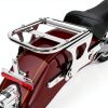 Dasen Chrome Luggage Rack for Harley Touring 1997-2008 Dual Pack-1
