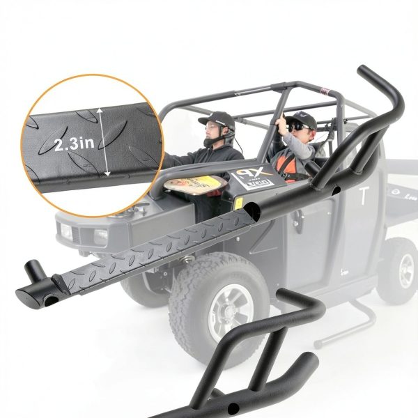 Polaris Ranger XP 1000 Side Steps TIEZFUL Steel-5