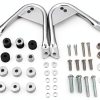 Dasen Chrome Luggage Rack for Harley Touring 1997-2008 Dual Pack-6