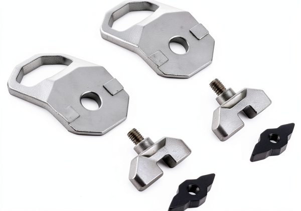 Lock and Ride MAX D Ring Jetuplusllc Steel Wing Nut Bolt – Silver 2pcs-6