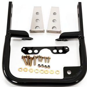 ATV Grab Bar ECOTRIC Aluminum Rear Mount for YFZ 450 Black-0