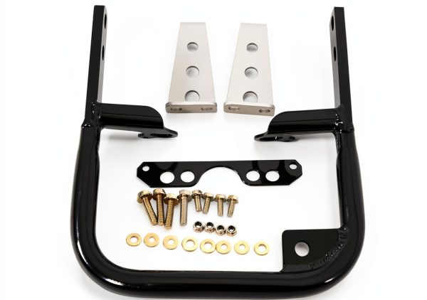 ATV Grab Bar ECOTRIC Aluminum Rear Mount for YFZ 450 Black-0