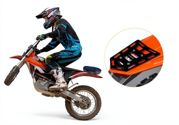 Tail Rack NICECNC Moto Luggage Aluminum Light Capacity-3