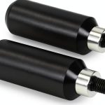 Harley Frame Slider VASTMT 4in and 6.5in Smooth Gripple Steel-0