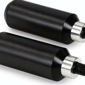Harley Frame Slider VASTMT 4in and 6.5in Smooth Gripple Steel-0