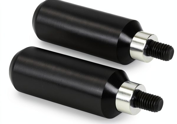 Harley Frame Slider VASTMT 4in and 6.5in Smooth Gripple Steel-0