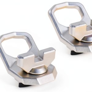 Lock and Ride MAX D Ring Jetuplusllc Steel Wing Nut Bolt – Silver 2pcs-0