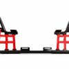 JY PERFORMANCE ATV Nerf Bars for 2001-2020 Honda TRX 250EX 250X Red-2
